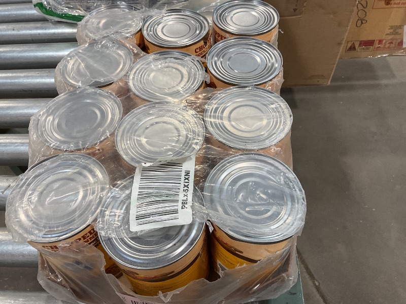 Photo 1 of **CANS ARE DENTED BUT STILL SEALED**Pedigree Chopped Ground Dinner Adult Canned Soft Wet Dog Food, Beef Bacon & Cheese Flavor, 22 oz. Cans (12 Count, Pack of 1)