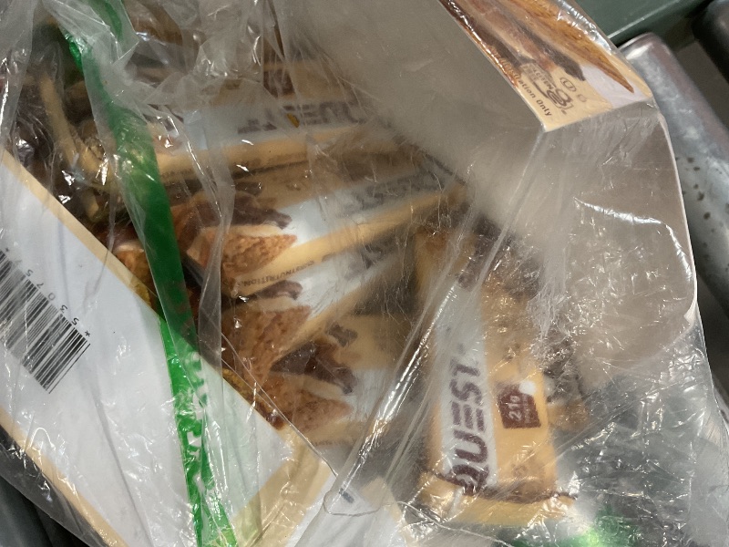 Photo 1 of **10 BARS**Quest Nutrition S'mores Protein Bars, 21g Protein, 1g Sugar, 4g Net Carb, Gluten Free, Keto Friendly, 12 Count