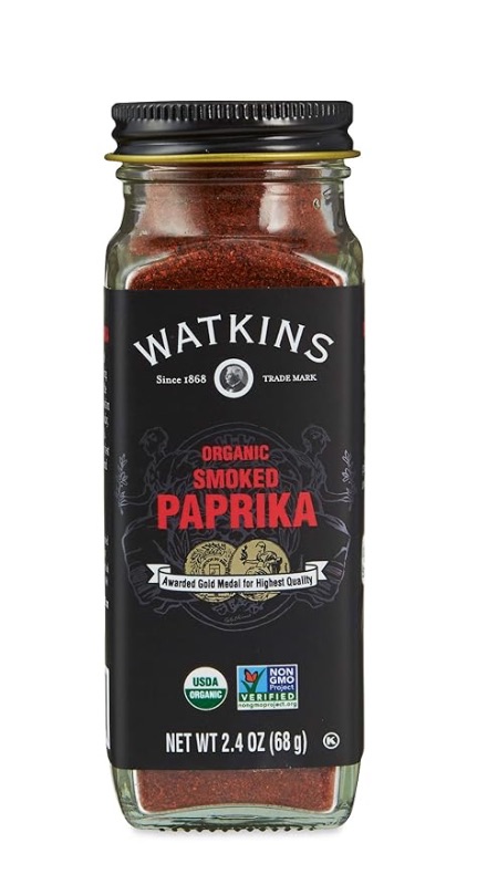 Photo 1 of *2 BOTTLES**Watkins Gourmet Organic Spice Jar, Smoked Paprika, Non-GMO, Kosher, 2.4 oz. Bottle, 