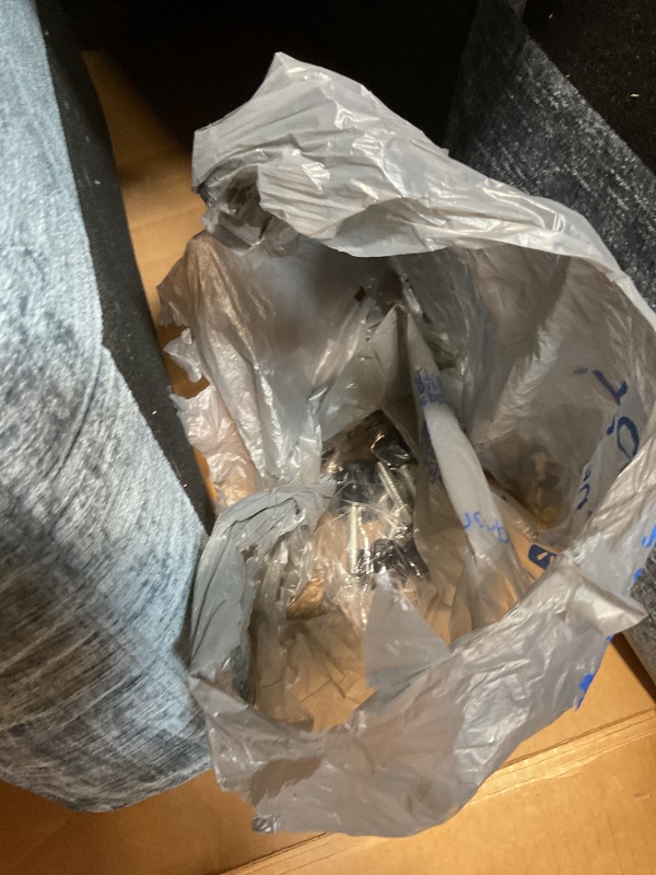 Photo 1 of **DIRT**VINGLI Mid Century Modern Accent Chair,Navy Blue Chenille Chairs for Living Room Upholstered Armchair with Scooped Arms for Bedroom,Apartment,Studio,Office,Waiting Room