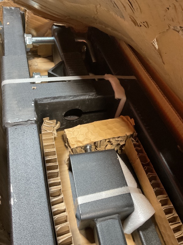 Photo 1 of **SCRAPES FROM TRANSPORT **VEVOR Pallet Forks, 4000 lbs Clamp on Pallet Forks, 60" Total Length Heavy Duty Pallet Forks with Adjustable Stabilizer bar, Tractor Bucket Forks for Tractor Attachments, Skid Steer, Loader Bucket