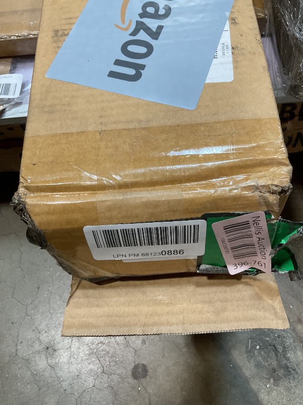 Photo 1 of **ABOUT TWO FEET OF DAMAGE TO SIDES ON ONE END**Art3d Fluted Wood Panel for Wall and Ceiling, Beaded Accent molding for Home Decoration, Pack of 4pcs + 1pc End-Trim, Size 108 x 5.7in.- Beaded Ashtree