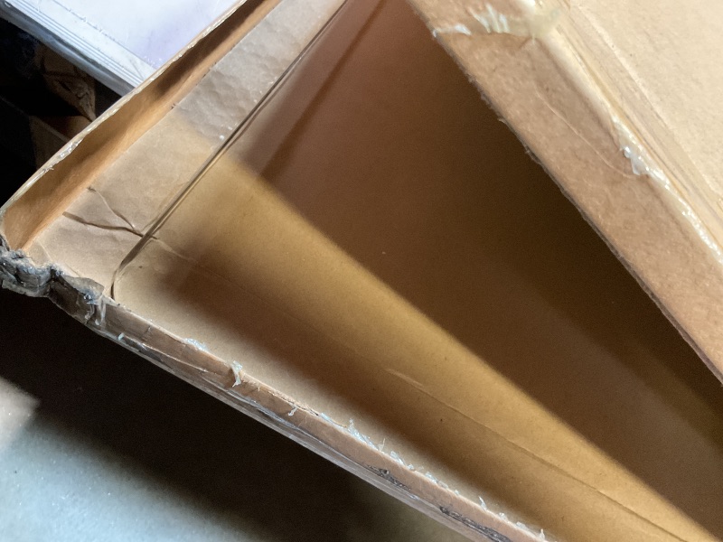 Photo 1 of [Tempered Glass] 48" x 72" Glass Chair Mat, 1/5" Thick Office Chair Mat for Carpet or Hardwood Floor, Heavy Duty Hard Chair Mats with Round Corner and Polished Edge, Carpeted Floor Protector