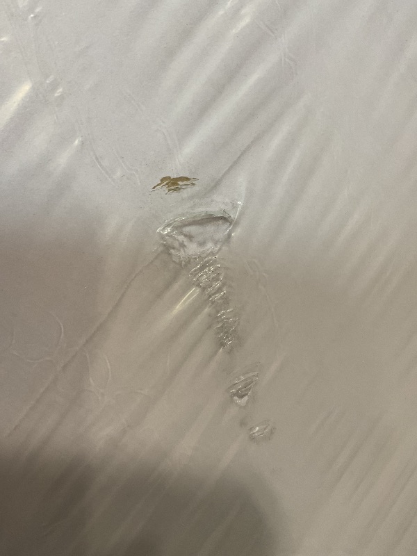 Photo 1 of **SCRATCHES. DENTS. TWO BIG DENTS ON FRAME. VIZ-PRO Dry Erase Board/Whiteboard, 96 x 48 Inches, Wall Mounted Board for School Office and Home 8' x 4'