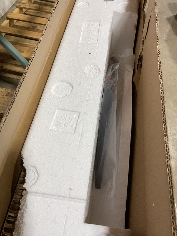 Photo 1 of **MAJOR DAMAGE TO SCREEN. SELLING FOR PARTS**TCL 75-Inch Class Q65 QLED 4K Smart TV with Fire TV (75Q651F, 2024 Model), Dolby Vision, HDR PRO+, Dolby Atmos, Alexa Built-in with Voice Remote, Apple AirPlay 2 Compatibility, Streaming Television