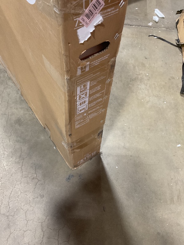 Photo 1 of **DOES NOT POWER ON. SELLING FOR PARTS**LG 75-Inch Class UHD AI 4K UA77 Series Smart TV w/AI Sound Pro, HDR10, 4K Super Upscaling, Filmmaker Mode, Wow Orchestra, Compatible with Alexa (75UA7700PUA, 2025)