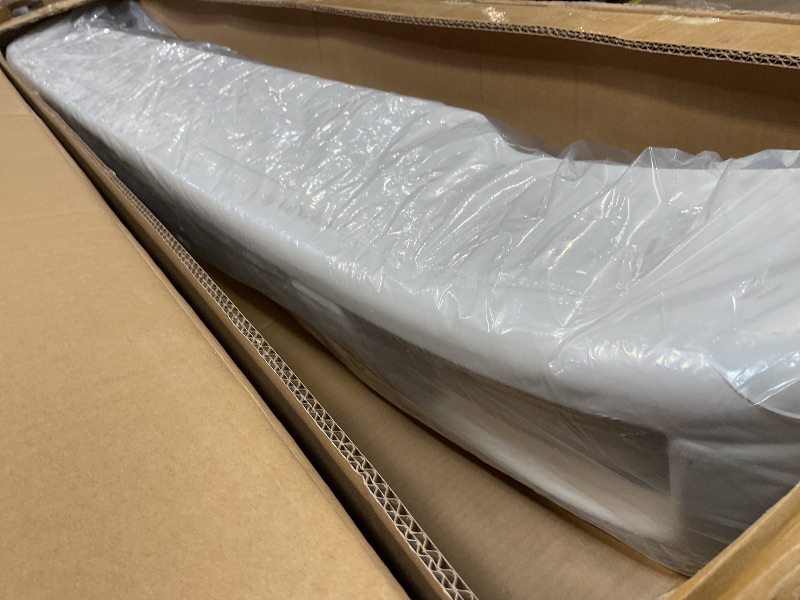 Photo 1 of **CORNER IS CRACKED**Front Bumper Compatible with Isuzu NPR NPR-HD NQR NRR GMC W3500 W4500 W5500 Diesel Gas 2008-2024 Plastic