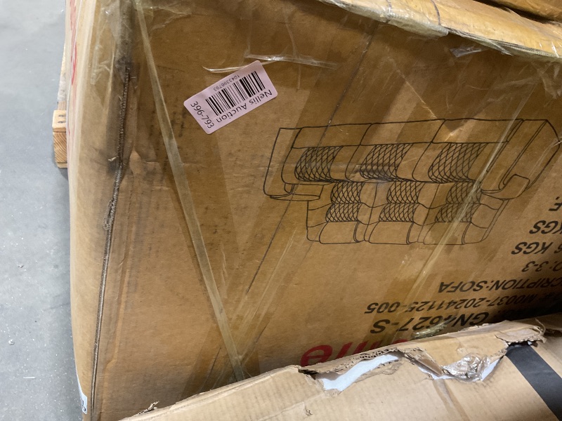 Photo 1 of **COLOR IS REDDISH BROWN**Power Recliner Sofa Set, Living Room Furniture Set, Leather Recliner Couch Set, Power Reclining Couch Set with Console Storage, Cup Holder(Sofa)