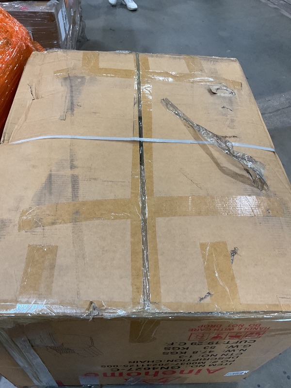 Photo 1 of **COLOR IS REDDISH BROWN**Power Recliner Sofa Set, Living Room Furniture Set, Leather Recliner Couch Set, Power Reclining Couch Set with Console Storage, Cup Holder(Chair)