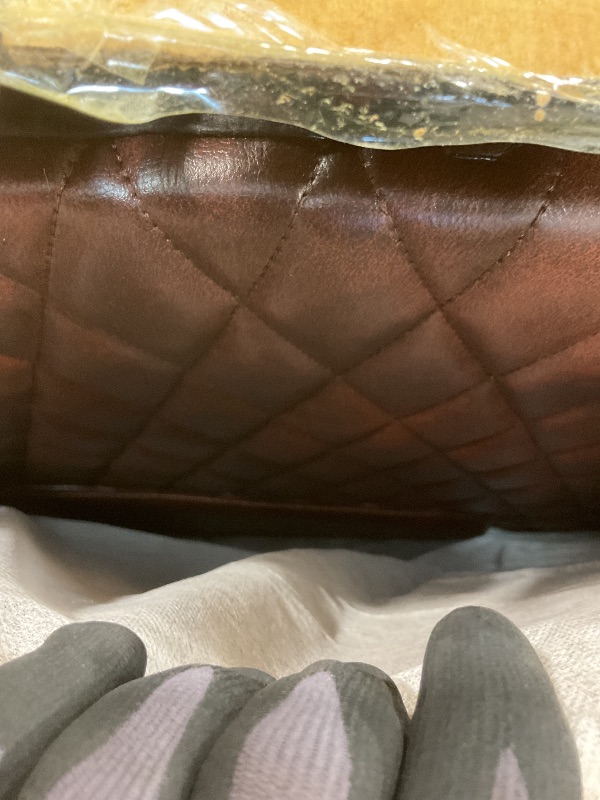 Photo 1 of **COLOR IS REDDISH BROWN**Power Recliner Sofa Set, Living Room Furniture Set, Leather Recliner Couch Set, Power Reclining Couch Set with Console Storage, Cup Holder(Chair)