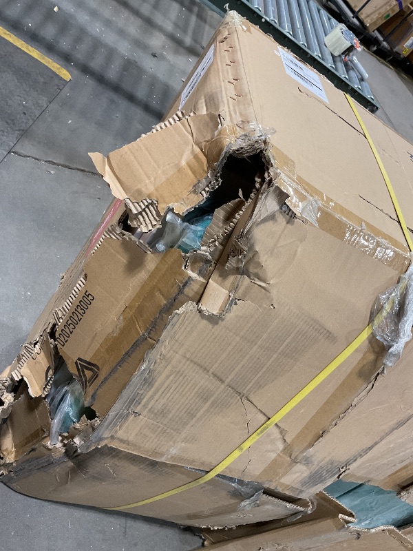 Photo 1 of **SCRAPE ON FRAME. SCRATCHES AND SMALL HOLES ON BED CUSHION**ELENKER Full Electric Hospital Bed for Home Use, ICU Medical Bed, Premium 3 Function Hospital ICU Bed with Remote Control, IV Pole, Mattress, 5-Inch Lockable Quiet Casters, Includes Sheets 