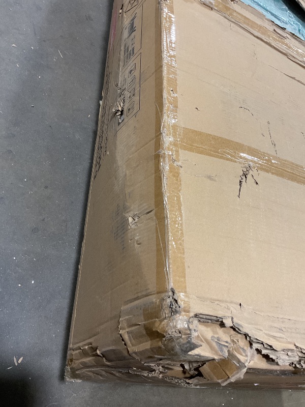 Photo 1 of **SCRAPE ON FRAME. SCRATCHES AND SMALL HOLES ON BED CUSHION**ELENKER Full Electric Hospital Bed for Home Use, ICU Medical Bed, Premium 3 Function Hospital ICU Bed with Remote Control, IV Pole, Mattress, 5-Inch Lockable Quiet Casters, Includes Sheets 