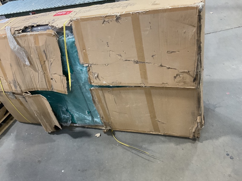 Photo 1 of **SCRAPE ON FRAME. SCRATCHES AND SMALL HOLES ON BED CUSHION**ELENKER Full Electric Hospital Bed for Home Use, ICU Medical Bed, Premium 3 Function Hospital ICU Bed with Remote Control, IV Pole, Mattress, 5-Inch Lockable Quiet Casters, Includes Sheets 