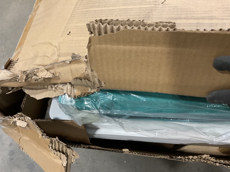 Photo 1 of **SCRAPE ON FRAME. SCRATCHES AND SMALL HOLES ON BED CUSHION**ELENKER Full Electric Hospital Bed for Home Use, ICU Medical Bed, Premium 3 Function Hospital ICU Bed with Remote Control, IV Pole, Mattress, 5-Inch Lockable Quiet Casters, Includes Sheets 