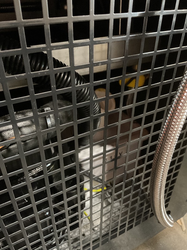 Photo 1 of **DIRT FROM TRANSPORT **Commercial Open Air Merchandiser Display Refrigerator in Black with Wheels