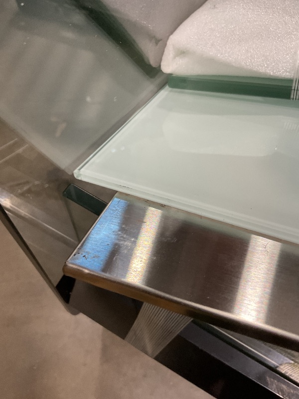 Photo 1 of **DIRT FROM TRANSPORT **Commercial Open Air Merchandiser Display Refrigerator in Black with Wheels