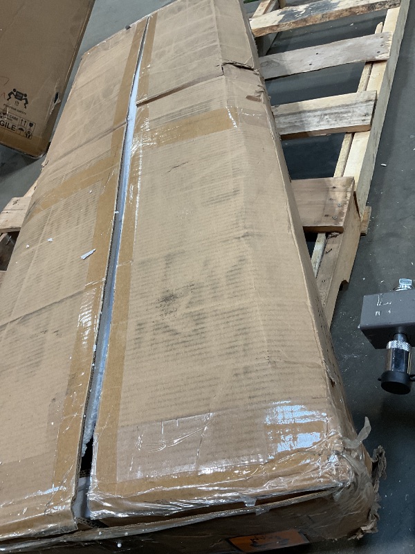 Photo 1 of **FOR PARTS ONLY/ DAMAGED PIECES** IDEALHOUSE Rattan 6 Drawers Dresser, 47.2''Wx15.7''Dx32.3''H Boho Dresser with Metal Handles, Modern Chest of Drawers with Anti-Tipping & Silent Slides Design for Bedroom, Hallway, Kids Room, Natural