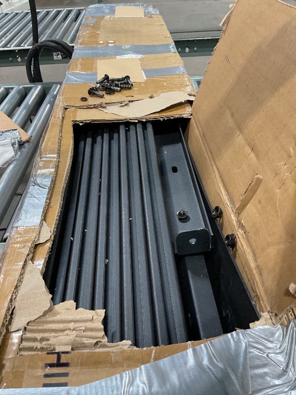 Photo 1 of **EXTREMELY SCRATCHED UP & DAMAGED ALSO MISSING RUBBER PADS** MusixiA Roof Rack Aluminum Cross Bars Fit for 2021-2025 Ford Bronco 4 Doors Hardtop, Full-Length Cargo Basket Luggage Carrier 10 Bars (Exclude Bronco Sport), Load 950 lbs