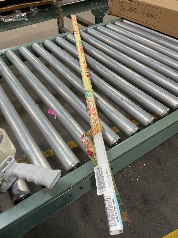 Photo 1 of **MISSING ASSEMBLY PIECES** ZSHINE Curtain Single Tracks Ceiling or Wall Mounting Heavy-Duty Curtain Rails for Living Room Bedroom Room Divider (White, 9.5ft)