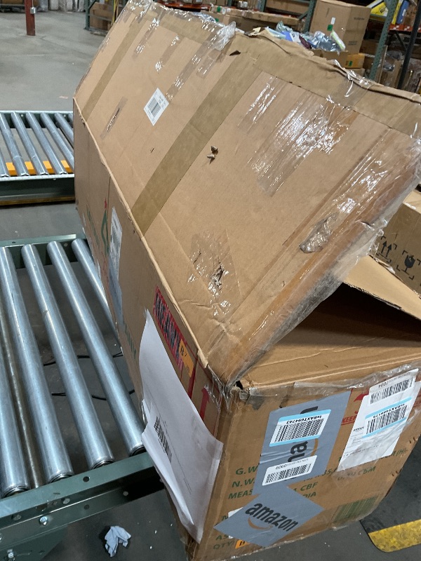 Photo 1 of ***FOR PARTS MISSING PARTS/ HAS DAMAGES WITH LIGHTS***National Tree Company Pre-Lit Artificial Full Christmas Tree, Green, Dunhill Fir, Dual Color LED Lights, Includes Stand, 7.5 Feet, Dual Colored Lights