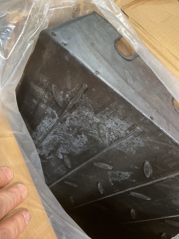 Photo 1 of **DIRT**VEVOR Rubber Threshold Ramp, 2.6\" Rise Threshold Ramp Doorway, 3 Channels Cord Cover Rubber Solid Threshold Ramp, Rubber Angled Entry Rated 2202 Lbs Load Capacity for Wheelchair and Scooter