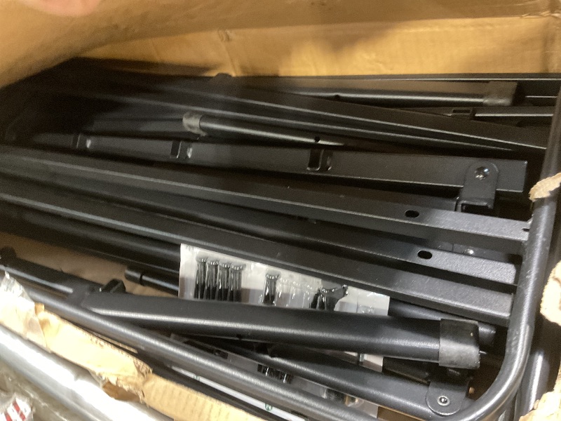 Photo 1 of **MISSING HARDWARE**ZINUS SmartBase Heavy Duty Mattress Foundation, 18 Inch Metal Platform Bed Frame, No Box Spring Needed, Sturdy Steel Frame, Underbed Storage, Queen