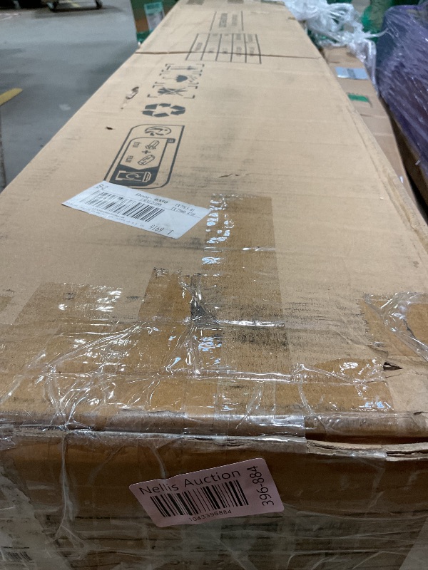 Photo 1 of **MINOR USE WEAR**HarmonyHealth 10FT Cantilever Patio Umbrella with Cross Base, Outdoor Offset Market Umbrella with Infinite Tilt and Crank Lift, Outside Umbrellas for Backyard Lawn Garden and Pool (Tan)