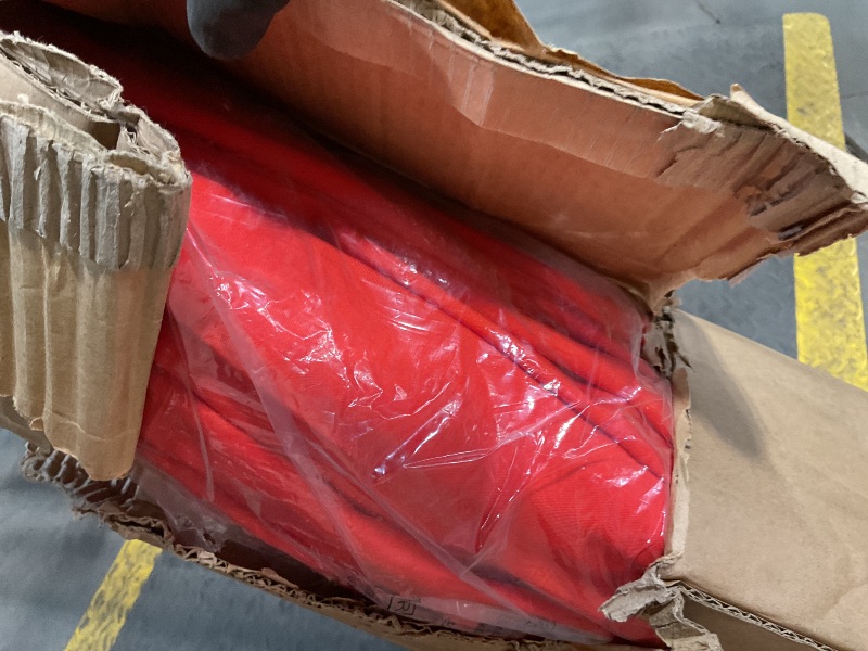 Photo 1 of **SCRAPE DAMAGE ON RODS**wikiwiki 11 FT Patio Umbrellas Outdoor Table Market Umbrella with Push Button Tilt/Crank,8 Sturdy Ribs, Fade Resistant Waterproof POLYESTER DTY Canopy for Garden, Lawn, Deck,Backyard & Pool,Bright Red