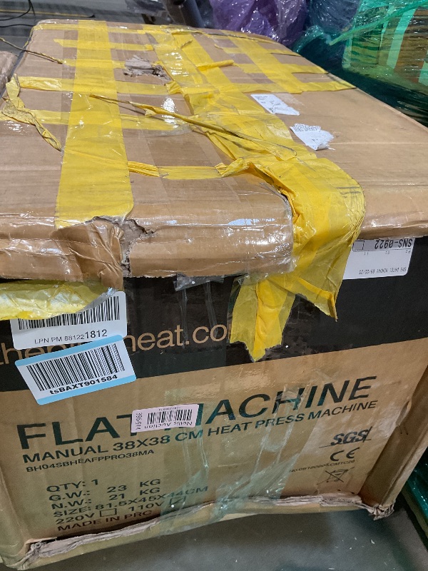 Photo 1 of **SCRATCHES FROM TRANSPORT **AKEYDIY Upgraded Heat Press Machine 8 in 1 Combo,Digital Multifunction Shirt Press Machine for T Shirts12 X15 Sublimation Machine 360-Degree Swing Away Dual-Tube Heating for DIY T-Shirts Cap & Mugs