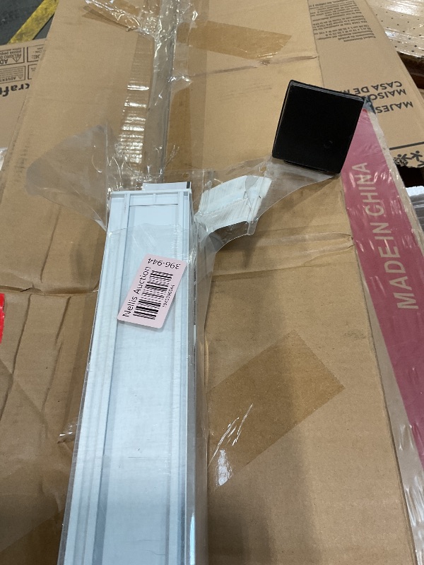 Photo 1 of **SCRAPE DAMAGE**72 inch white shades.