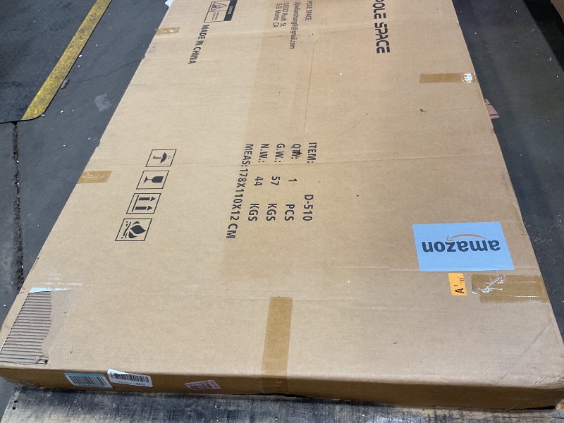 Photo 1 of **TABLETOP ONLY. NO LEGS**Dining Table, Sintered Stone Kitchen Table, 63" Grey Modern Rectangular Slate Patio Table with Metal Legs, Indoor Outdoor Stone Dining Table for Patio, Backyard, Scratch and Heat Resistant