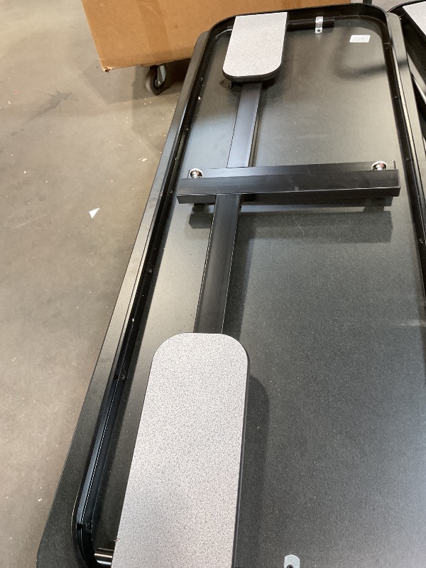 Photo 1 of **SCRAPE DAMAGE**60" GRAY GRANITE THERMAL-FUSED LAMINATE TOP FOLDING SEMINAR TABLE WITH PANEL LEGS