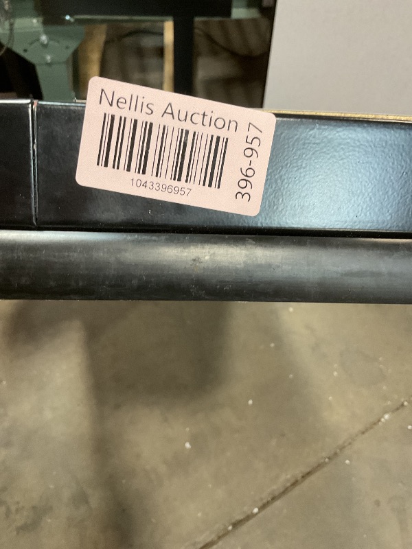 Photo 1 of **SCRAPES. CORNER COMING LOOSE**60" GRAY GRANITE THERMAL-FUSED LAMINATE TOP FOLDING SEMINAR TABLE WITH PANEL LEGS