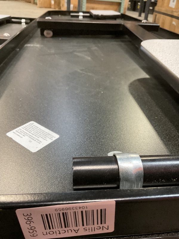 Photo 1 of **SCRAPES AND SCRATCHES60" GRAY GRANITE THERMAL-FUSED LAMINATE TOP FOLDING SEMINAR TABLE WITH PANEL LEGS