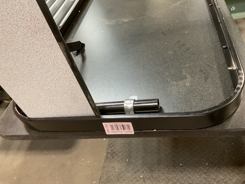 Photo 1 of **SCRATCHES. SCRAPES. MAJOR DAMAGE TO EDGE BY LIP**60" GRAY GRANITE THERMAL-FUSED LAMINATE TOP FOLDING SEMINAR TABLE WITH PANEL LEGS