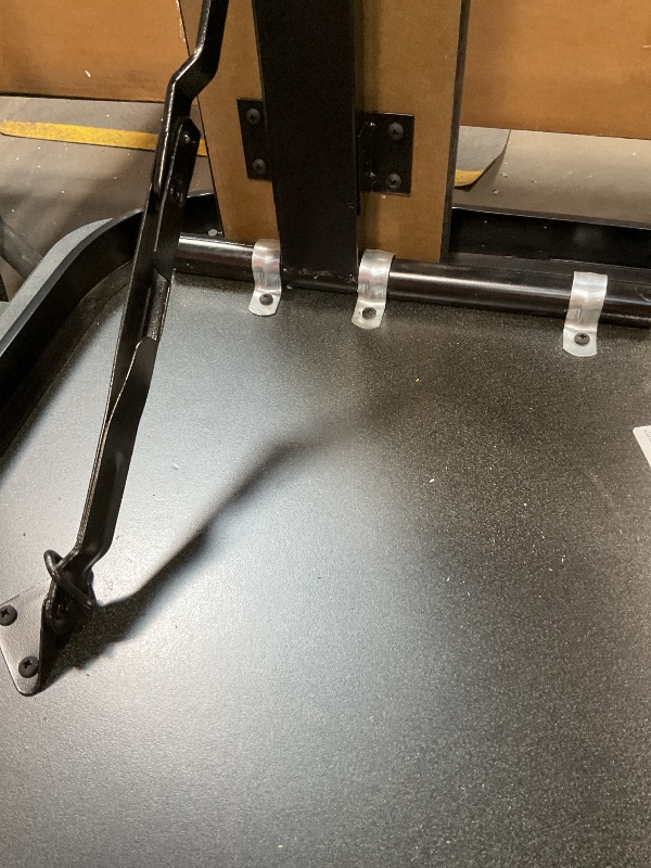 Photo 1 of **SCRATCHES. SCRAPES. MAJOR DAMAGE TO EDGE BY LIP**60" GRAY GRANITE THERMAL-FUSED LAMINATE TOP FOLDING SEMINAR TABLE WITH PANEL LEGS