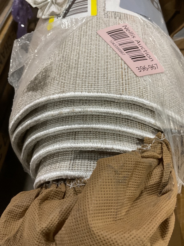 Photo 1 of **DIRTY FROM TRANSPORT **Loloi Amber Lewis Cali Collection CIL-02 Natural/Slate 5'-3" x 7'-6" Accent Rug