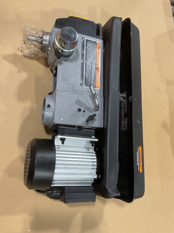 Photo 1 of **MAJOR DAMAGE TO MULTIPLE PARTS. SELLING FOR PARTS**15 in Floor Drill Press, 7.5 Amp 120V Pure Copper Motor, 288-3084 RPM Variable Speed Cast Iron Bench Drill Press, 0-45° Tilting Worktable, Tabletop Drilling Machine for Wood Metal