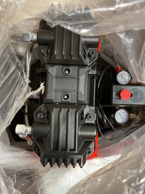 Photo 1 of 14Gal Portable Ultra Quiet Air Compressor, Max 115PSI 2HP 8.75CFM 70dB Oil-Free Low Noise Air Compressor for Auto Repair, Bike Tires, Garage Spray Painting 110V/60Hz