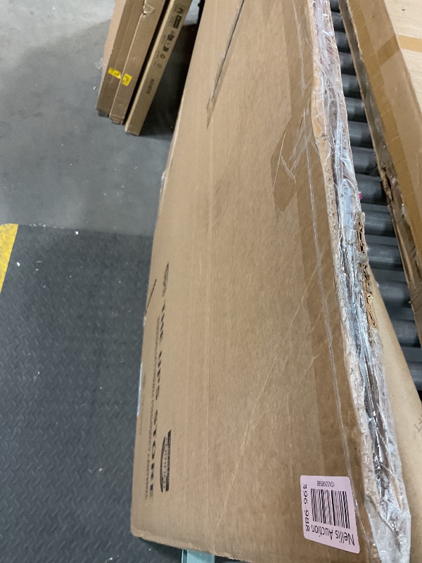 Photo 1 of **SCRAPES. DENTS**VIZ-PRO Magnetic Dry Erase White Board, 48 X 36 Inches, Black Aluminium Frame