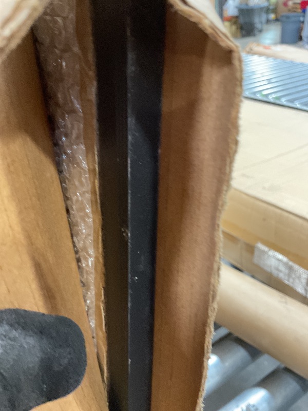 Photo 1 of **SCRAPES. DENTS**VIZ-PRO Magnetic Dry Erase White Board, 48 X 36 Inches, Black Aluminium Frame