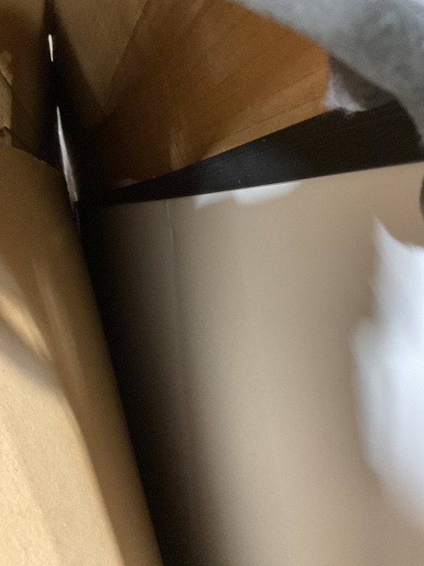 Photo 1 of **SCRAPES. DENTS**VIZ-PRO Magnetic Dry Erase White Board, 48 X 36 Inches, Black Aluminium Frame