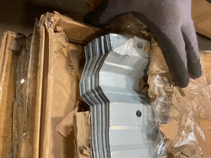 Photo 1 of **BENDS. DIRT**Box of metal siding for carport