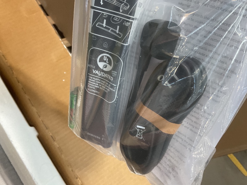 Photo 1 of **MAJOR DAMAGE TO SCREEN. SELLING FOR PARTS**Samsung 58-Inch Class Crystal UHD U8000F 4K Smart TV (2025 Model) Endless Free Content, Crystal Processor 4K, MetalStream Design, Knox Security, Alexa Built-in