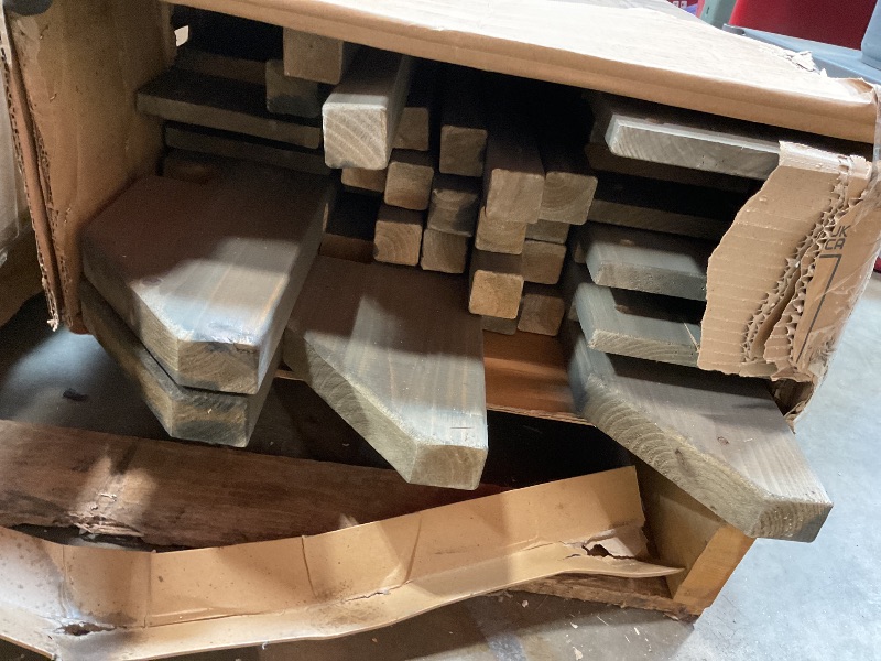 Photo 1 of **2 BOXES**Backyard Discovery Somerville 14' x 10' Cedar Wood Pergola Kit with Trellis Roof, All-Season Durability, High-Wind Rating, PowerPort, Shade for Outdoor Patio, Deck, Garden, and Entertaining