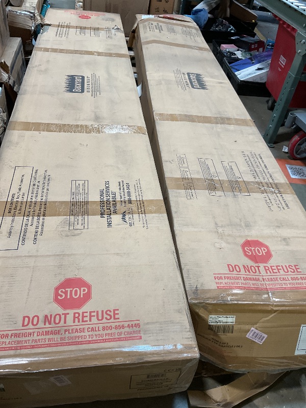 Photo 1 of **2 BOXES**Backyard Discovery Somerville 14' x 10' Cedar Wood Pergola Kit with Trellis Roof, All-Season Durability, High-Wind Rating, PowerPort, Shade for Outdoor Patio, Deck, Garden, and Entertaining