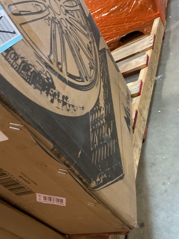 Photo 1 of **MISSING HARDWARE **Nilight Rubber Curb Ramps, 7" Rise Height Heavy Duty Rubber Threshold Ramp, Portable Driveway Ramps for Cars Wheelchairs Scooter Lawn Mower, 7000lbs Load Capacity, 2 Pack, Black