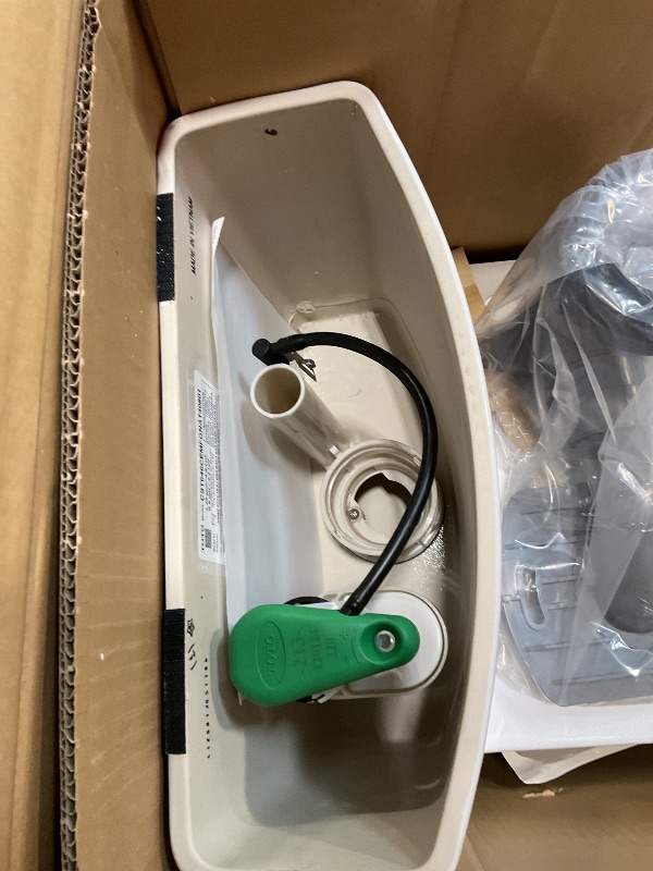 Photo 1 of **MAJOR DAMAGE TO BASE. SELLING FOR PARTS** TOTO® Aquia® IV One-Piece Elongated Dual Flush 1.28 and 0.9 GPF Universal Height, WASHLET®+ Ready Toilet with CEFIONTECT®, Cotton White- MS646234CEMFGN#01