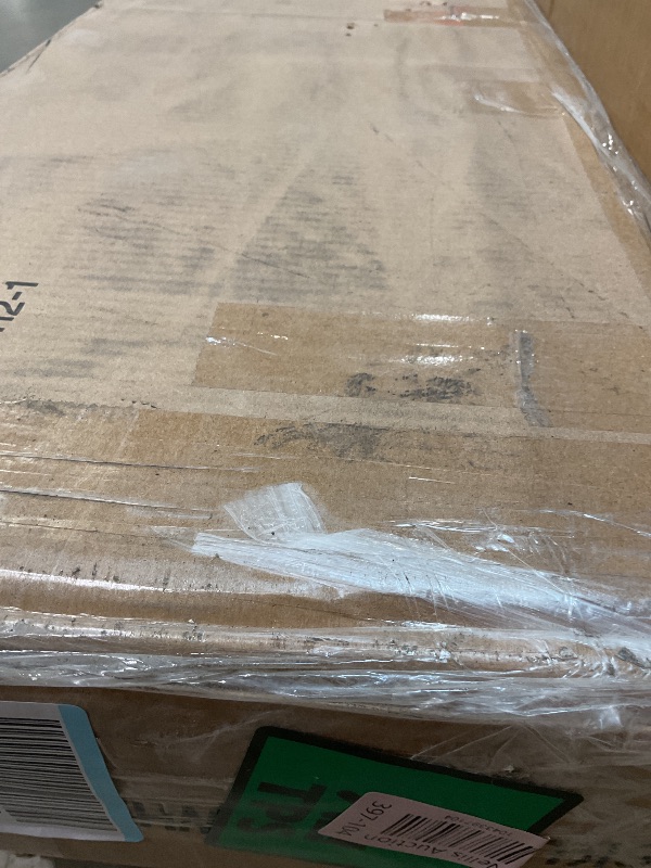 Photo 1 of **SELLING FOR PARTS AS PARTIAL SET. ONE BOX OF TWO**Osparple Twin Size Low Loft Bed, Kids Bed Frame with Shelf, Drawer and Stairs for Girls, Boys, Loft Bed with Storage, Strong Wood Slats Support, White