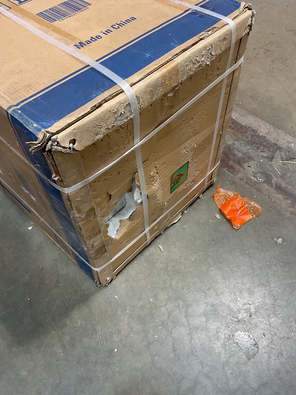 Photo 1 of **GLASS ON DOOR BROKEN. SELLING FOR PARTS. SCRAPE DAMAGE**Electactic Wine Cooler Refrigerator 4.4Cu.ft, 37 Bottle Freestanding Cabinet Wine Cellars, Wine Fridge with Glass Door for Home Use, Protecting Your Reds and Whites